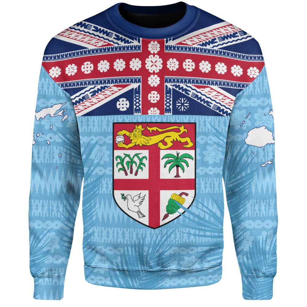 Fiji Sweatshirt Fiji Day Island Crest Pride