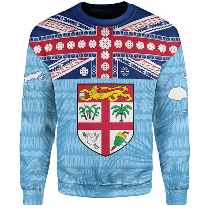 Fiji Sweatshirt Fiji Day Island Crest Pride