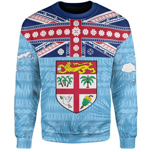 Fiji Sweatshirt Fiji Day Island Crest Pride