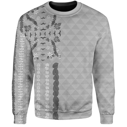 Hawaii Sweatshirt Lei Flower Island Elegance