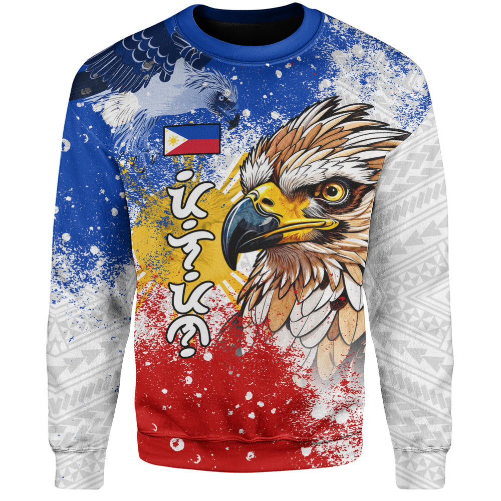 Philippines Filipinos Sweatshirt Eagle Flag Warrior Pride