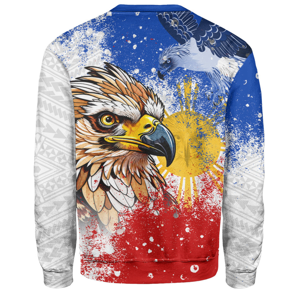 Philippines Filipinos Sweatshirt Eagle Flag Warrior Pride
