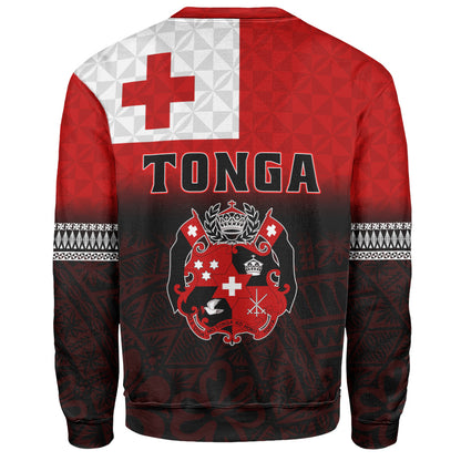 Tonga Sweatshirt Kingdom Crest 676 Island Pride