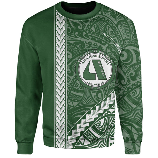 ʻAiea High School Sweatshirt Tribal Polynesian Pride Style