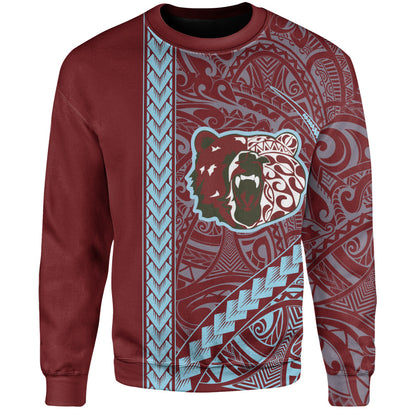 Henry Perrine Baldwin High School Sweatshirt Tribal Polynesian Pride Style