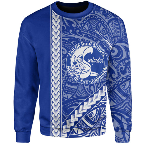 Kailua High School Sweatshirt Tribal Polynesian Pride Style