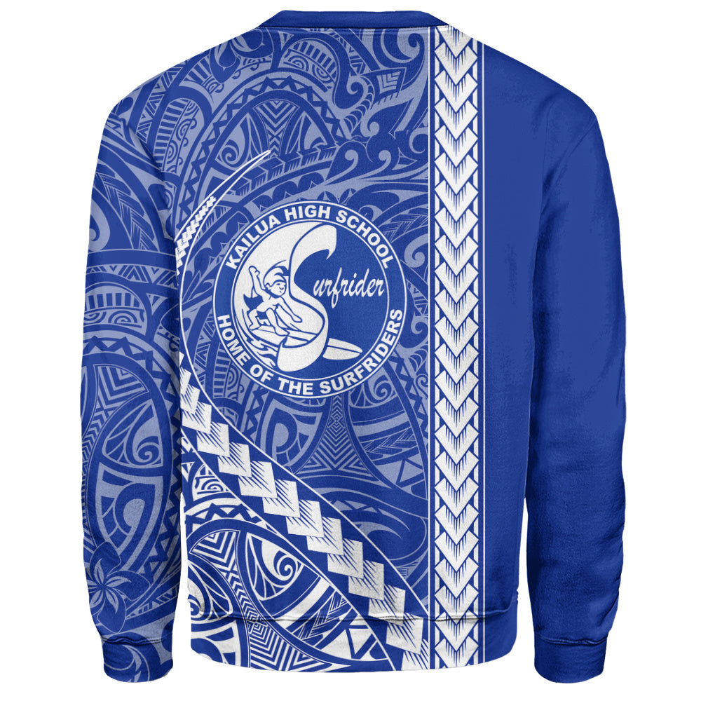 Kailua High School Sweatshirt Tribal Polynesian Pride Style