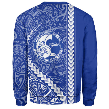 Kailua High School Sweatshirt Tribal Polynesian Pride Style