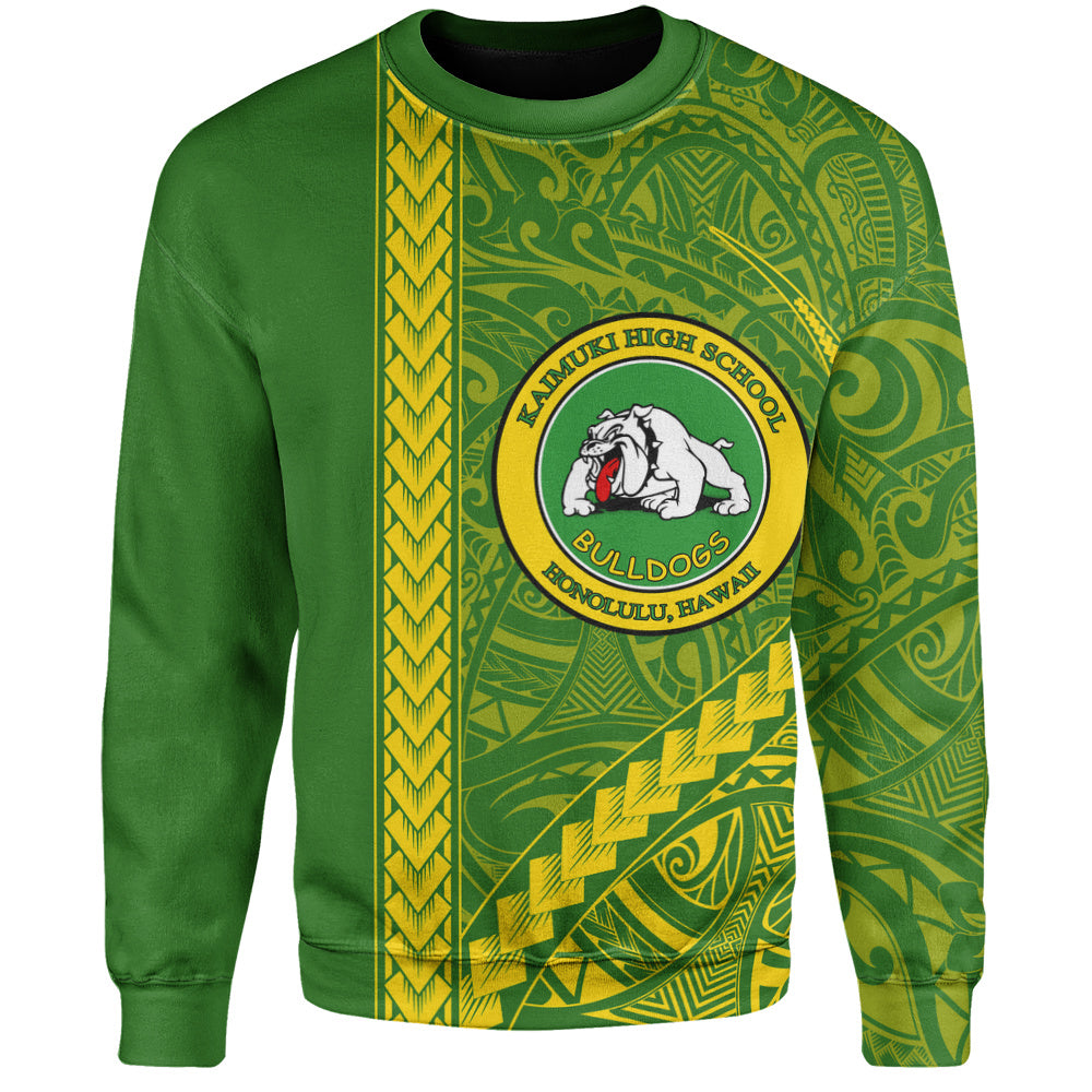 Kaimuki High School Sweatshirt Tribal Polynesian Pride Style