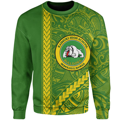 Kaimuki High School Sweatshirt Tribal Polynesian Pride Style