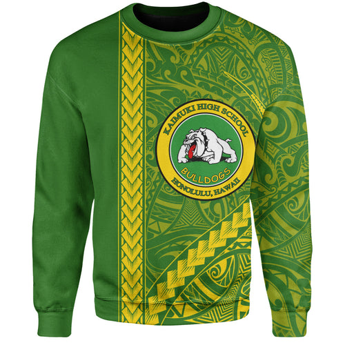 Kaimuki High School Sweatshirt Tribal Polynesian Pride Style