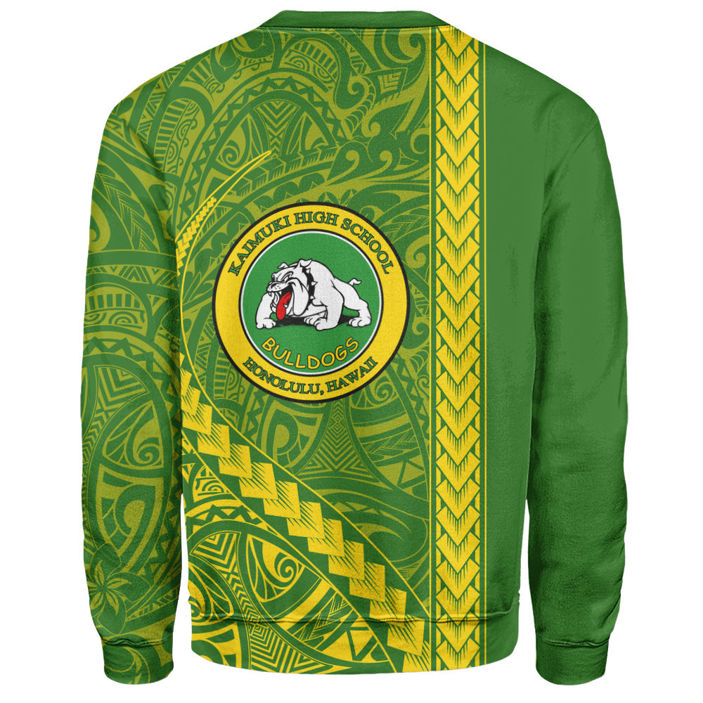 Kaimuki High School Sweatshirt Tribal Polynesian Pride Style