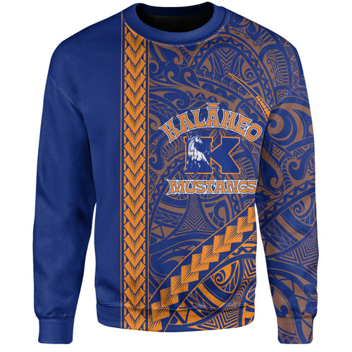 Kalaheo High School Sweatshirt Tribal Polynesian Pride Style