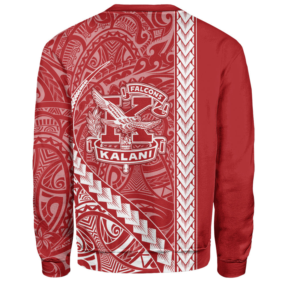 Kalani High School Sweatshirt Tribal Polynesian Pride Style