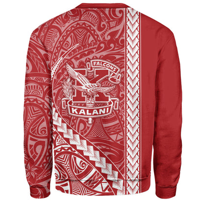 Kalani High School Sweatshirt Tribal Polynesian Pride Style