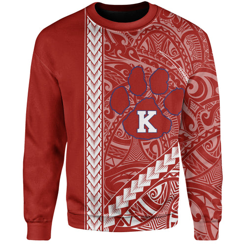 Keaʻau High School Sweatshirt Tribal Polynesian Pride Style