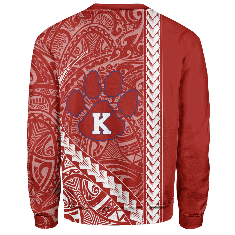 Keaʻau High School Sweatshirt Tribal Polynesian Pride Style