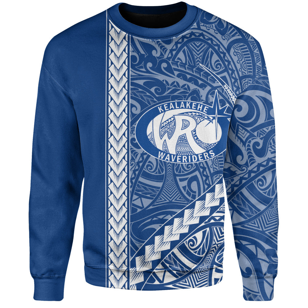 Kealakehe High School Sweatshirt Tribal Polynesian Pride Style
