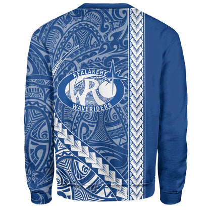 Kealakehe High School Sweatshirt Tribal Polynesian Pride Style