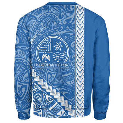 Kihei Charter School Sweatshirt Tribal Polynesian Pride Style