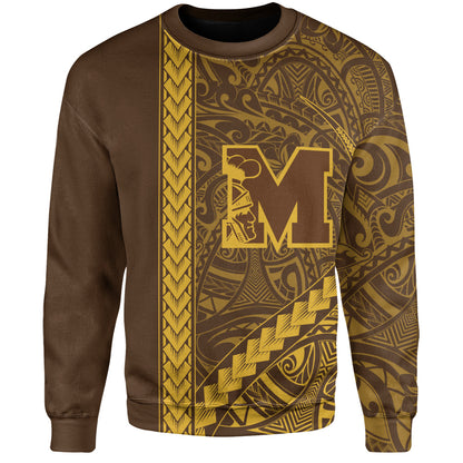 Mililani High School Sweatshirt Tribal Polynesian Pride Style
