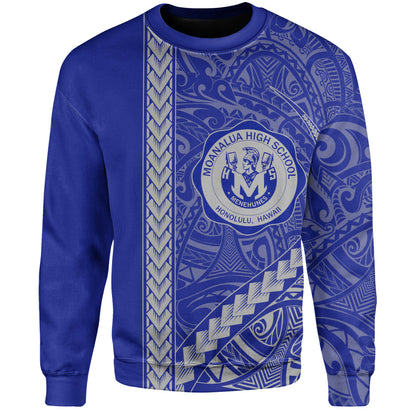 moanalua high school Sweatshirt Tribal Polynesian Pride Style