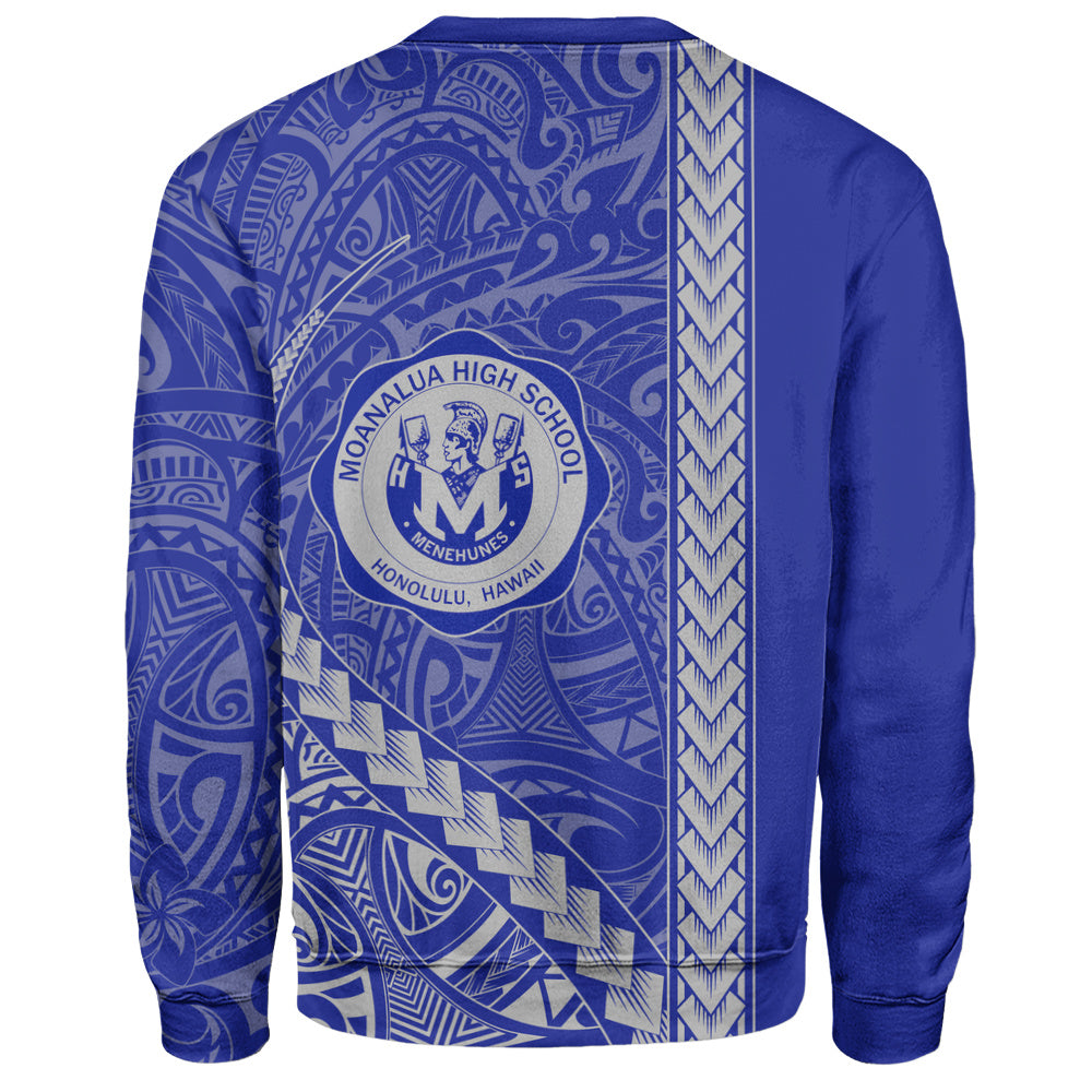 moanalua high school Sweatshirt Tribal Polynesian Pride Style