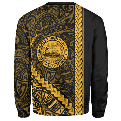 President William McKinley High School Sweatshirt Tribal Polynesian Pride Style