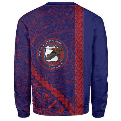 Waianae High School Sweatshirt Tribal Polynesian Pride Style