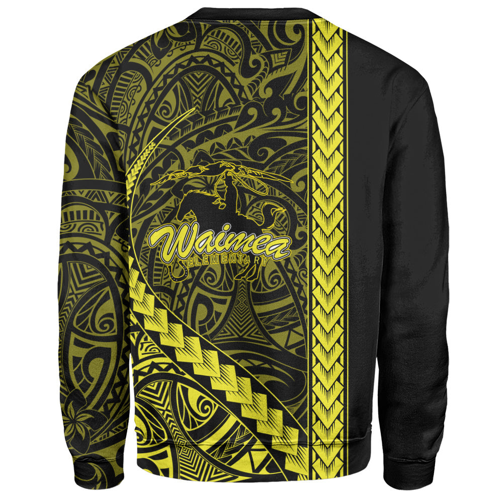 Waimea Elementary School Sweatshirt Tribal Polynesian Pride Style