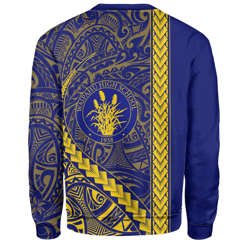 Waipahu High School Sweatshirt Tribal Polynesian Pride Style