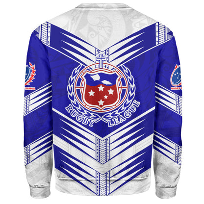 Samoa Sweatshirt Toa Samoa Rugby Polynesian Tribal Pride Style