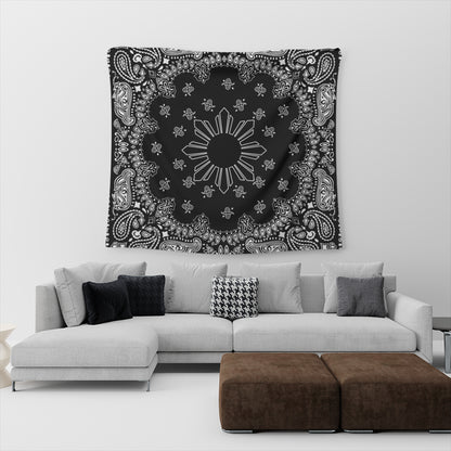 Philippines Filipinos Tapestry Sun Bandana Paisley Print Heritage