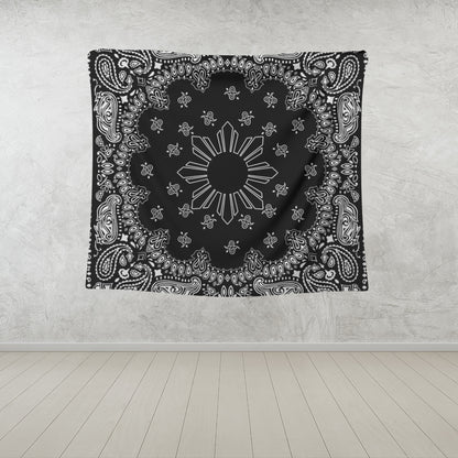 Philippines Filipinos Tapestry Sun Bandana Paisley Print Heritage