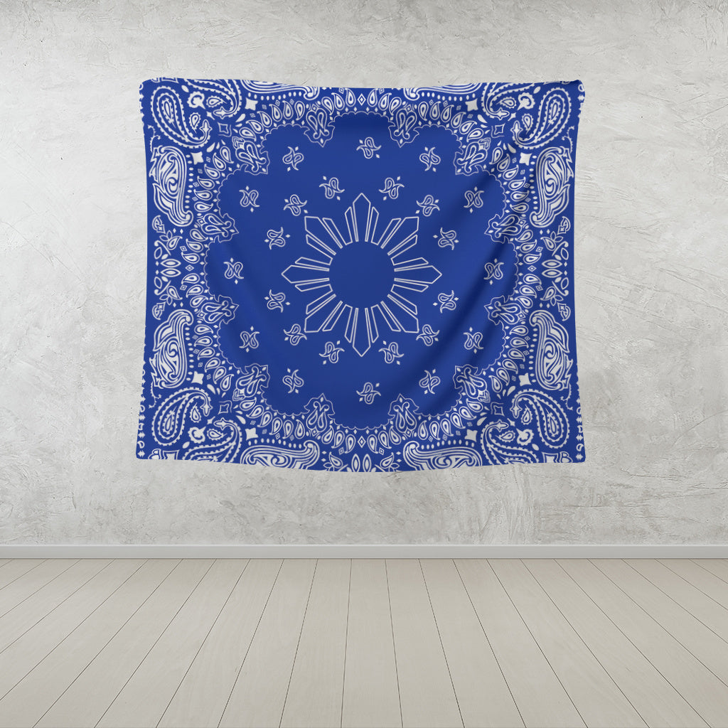 Philippines Filipinos Tapestry Sun Bandana Paisley Print Heritage