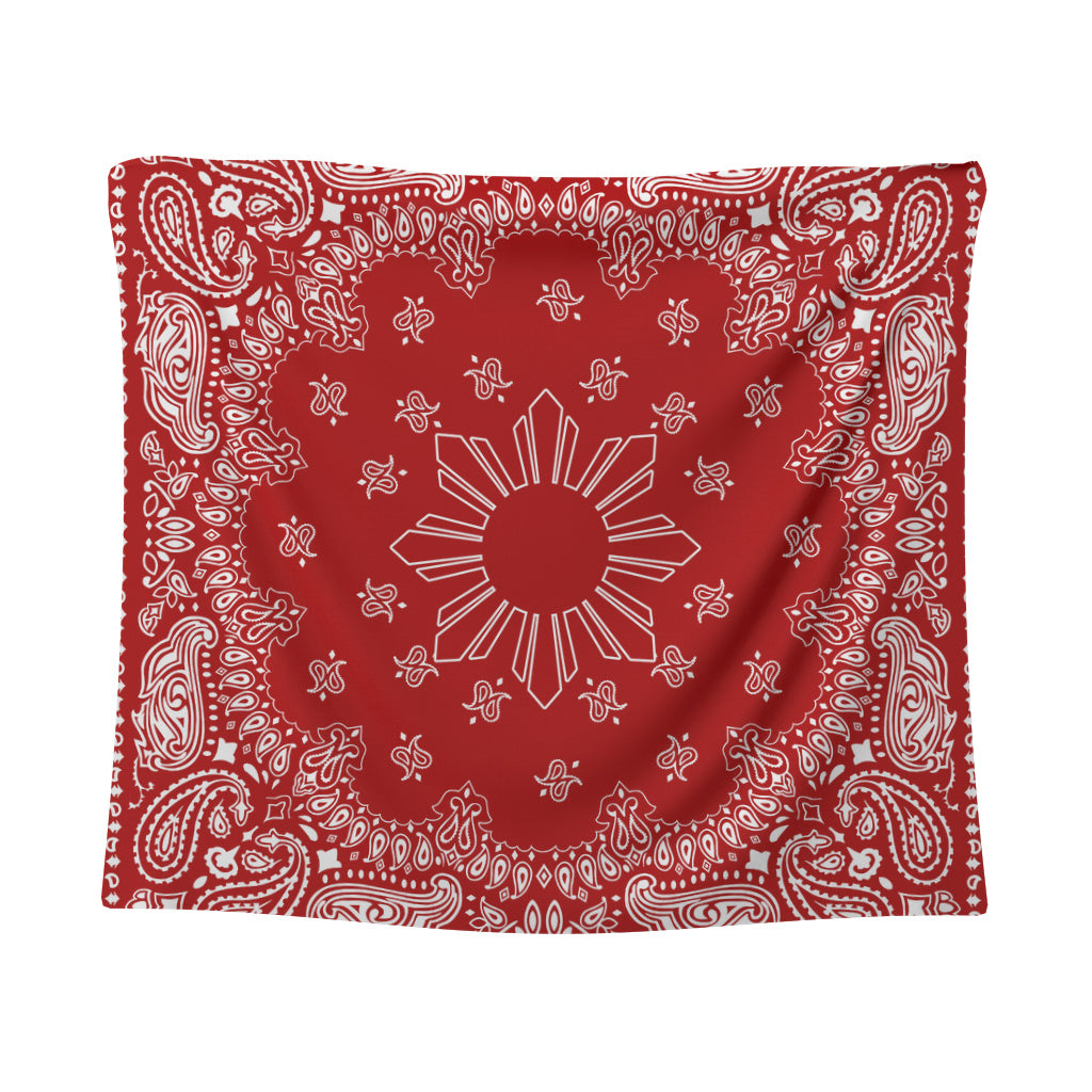 Philippines Filipinos Tapestry Sun Bandana Paisley Print Heritage