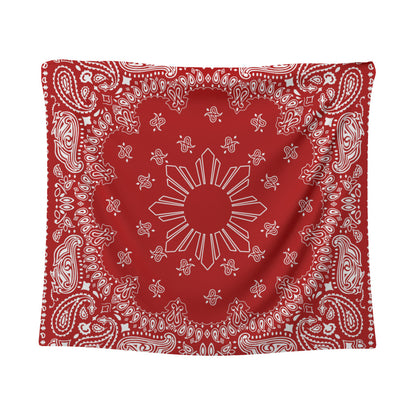 Philippines Filipinos Tapestry Sun Bandana Paisley Print Heritage