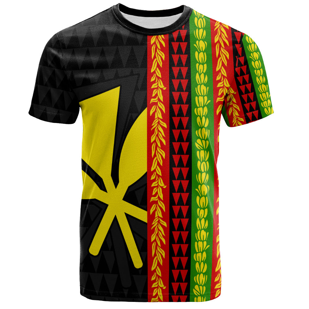 Hawaii T-Shirt Flag Tribal Stripe Island Pride Style