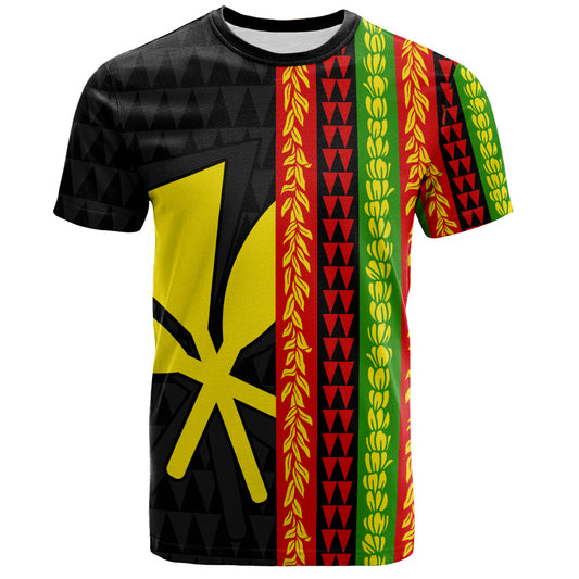 Hawaii T-Shirt Flag Tribal Stripe Island Pride Style