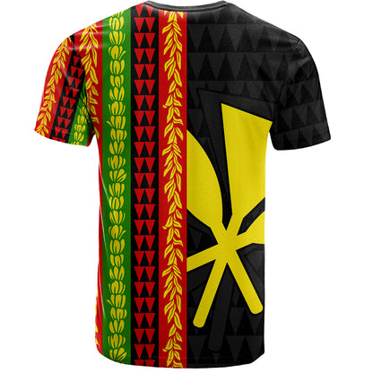 Hawaii T-Shirt Flag Tribal Stripe Island Pride Style
