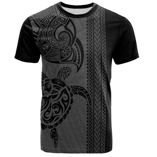 Hawaii T-Shirt Polynesia Tribal Turtle Tattoo