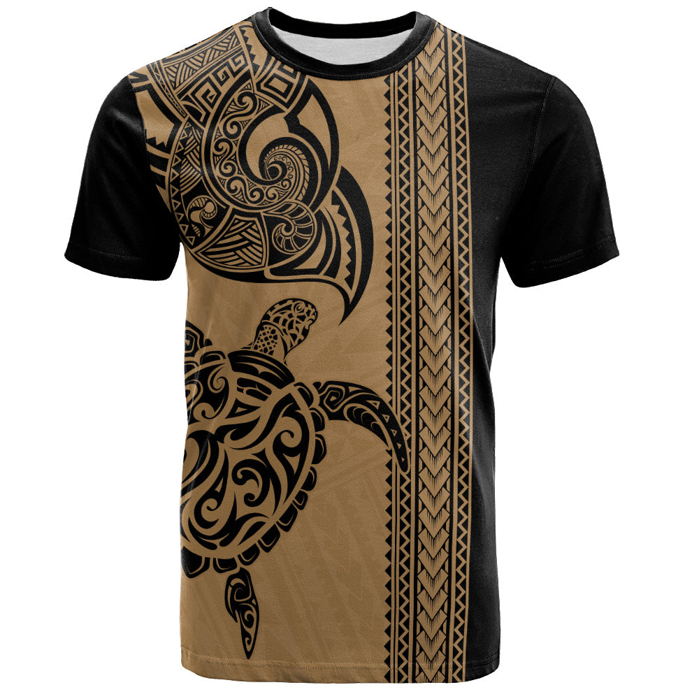 Hawaii T-Shirt Polynesia Tribal Turtle Tattoo