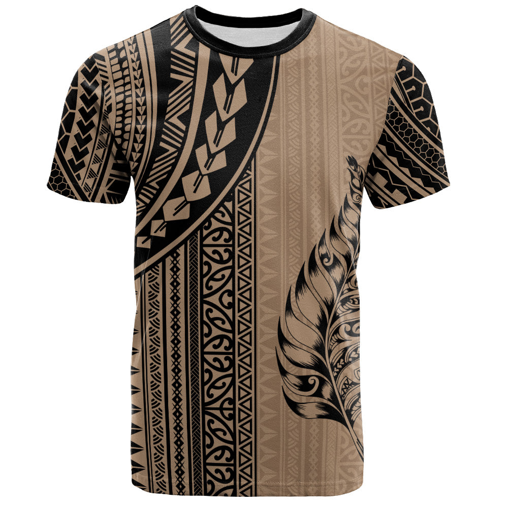 New Zealand T-Shirt Polynesian Tattoo