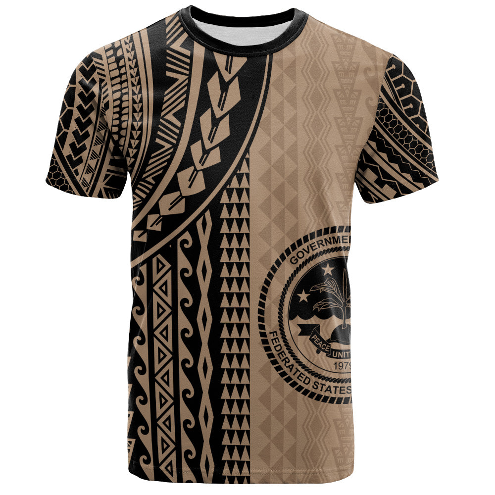 Federated States Of Micronesia T-Shirt Polynesian Tattoo