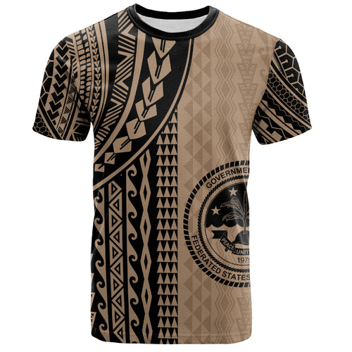 Federated States Of Micronesia T-Shirt Polynesian Tattoo