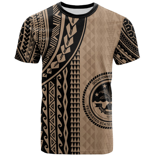 Federated States Of Micronesia T-Shirt Polynesian Tattoo