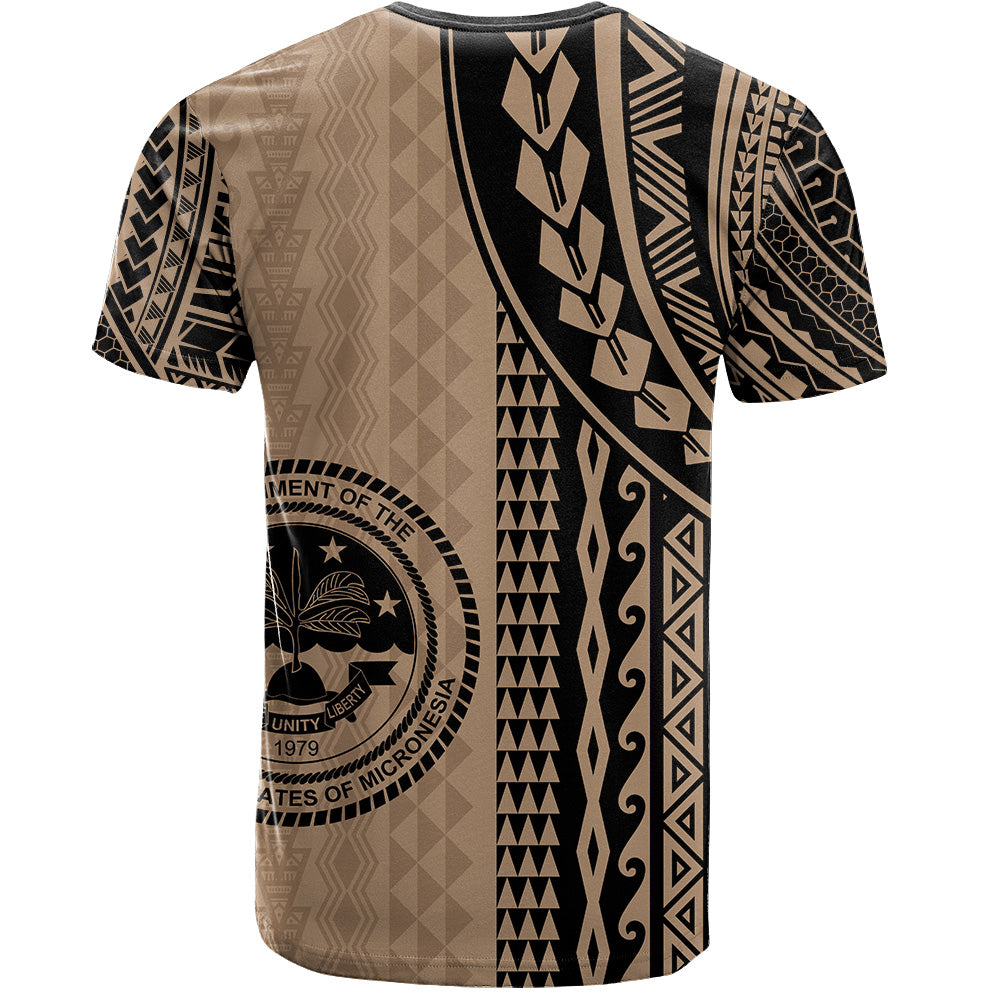 Federated States Of Micronesia T-Shirt Polynesian Tattoo