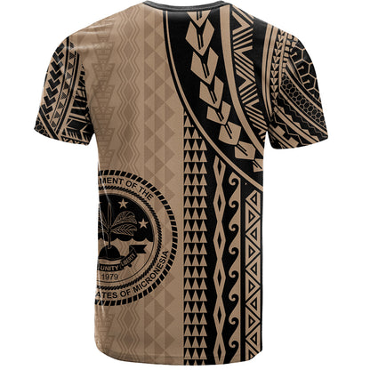 Federated States Of Micronesia T-Shirt Polynesian Tattoo