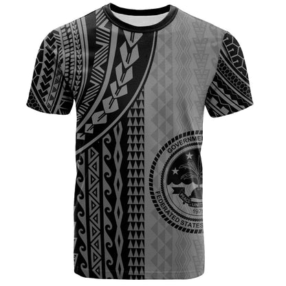 Federated States Of Micronesia T-Shirt Polynesian Tattoo