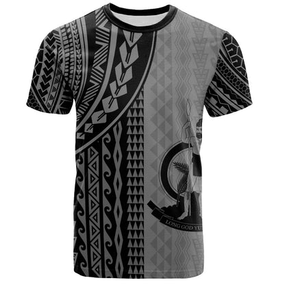 Vanuatu T-Shirt Polynesian Tattoo